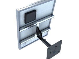 wall mount solar panel high detaile Modelo 3D