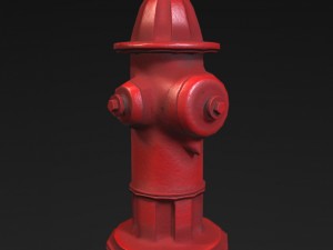 hydrant - pbr textures 3D Model