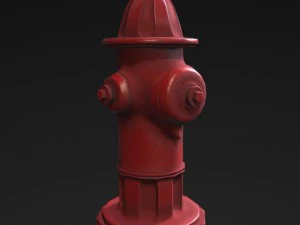 hydrant - pbr textures 3D Model