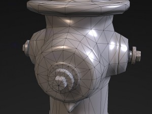 hydrant - pbr textures 3D Model