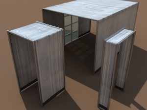 event tents v20 customizable 3D Model