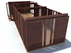 event tents v20 customizable 3D Model