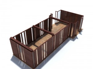 event tents v20 customizable 3D Model