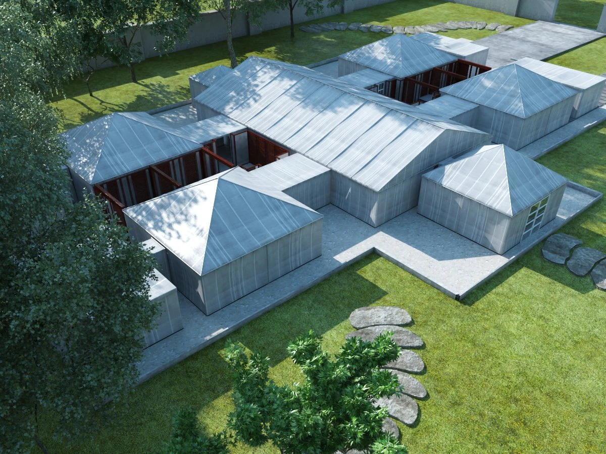 event tents v20 customizable 3D Model .c4d .max .obj .3ds .fbx .stl .blend 