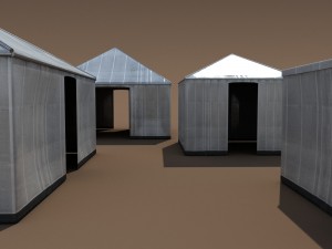 event tents v20 customizable 3D Model
