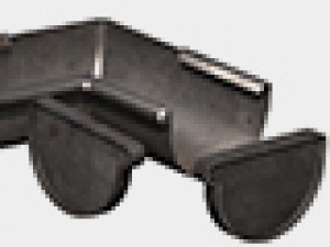 old aluminium gutter system pbr 3D-Modell