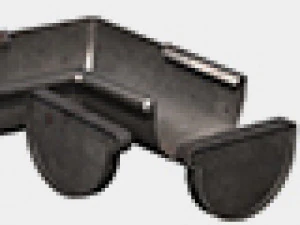 old aluminium gutter system pbr 3D Model
