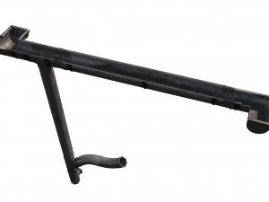 old aluminium gutter system pbr 3D Model
