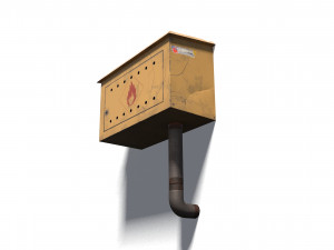 gas box pbr Modelo 3D