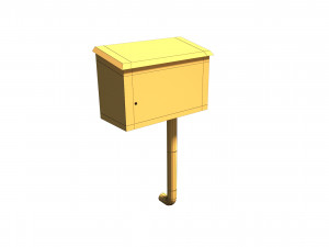 gas box pbr Modelo 3D