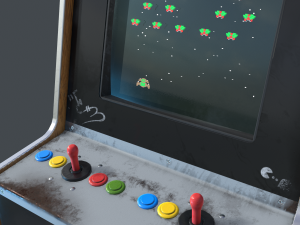 game machine pbr 3D Model