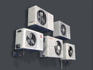 air conditioning pbr Modelo 3D