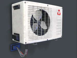 air conditioning pbr 3D Model
