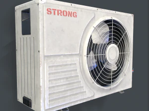 air conditioning pbr 3D Model