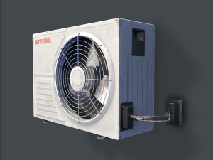 air conditioning pbr Modelo 3D