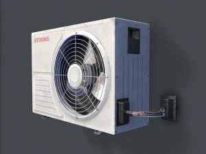 air conditioning pbr 3D Model