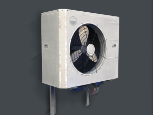 air conditioning pbr Modelo 3D