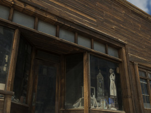 low poly wild west buildings 3D Модель