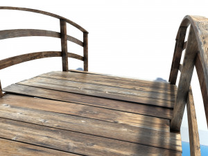 low poly bridge 3D Model