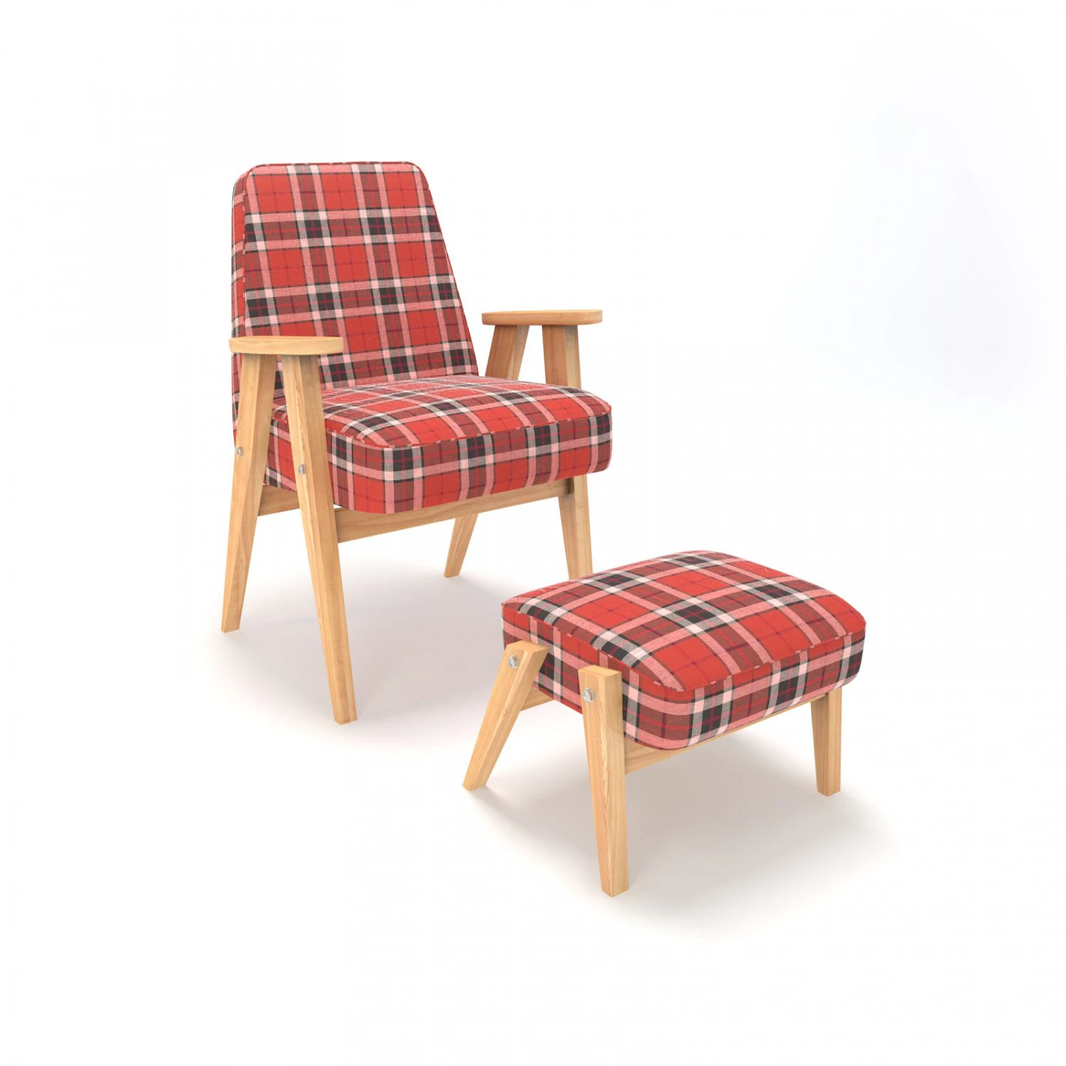 retro chair 3D Model .c4d .max .obj .3ds .fbx .stl .blend
