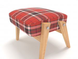 retro chair Modello 3D