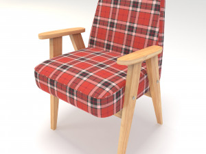 retro chair Modello 3D