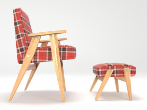 retro chair Modello 3D