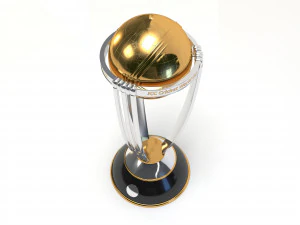 cricket trophy 3D Model