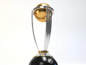 cricket trophy 3D Model