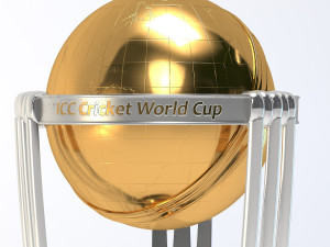 cricket trophy 3Dモデル