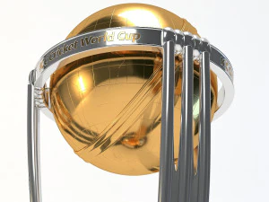 cricket trophy 3D Model