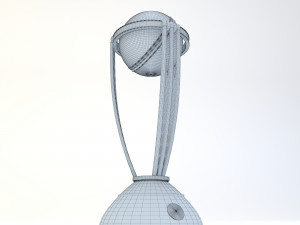 cricket trophy 3Dモデル