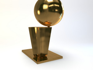 basketball basket usa trophy ball gold award champion super cup final medal league prize winner vict Modelo 3D