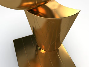 cesta de basquete EUA trof&eacute;u bola pr&ecirc;mio de ouro campe&atilde;o super copa final medalha vencedor do pr&ecirc;mio da liga vit&oacute;ria Modelo 3D