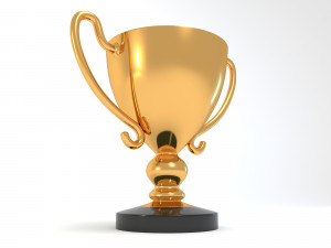 goldedn champion cup winner Modelo 3D