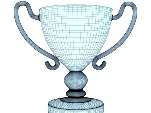 goldedn champion cup winner Modelo 3D