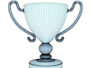 goldedn champion cup winner 3D Model