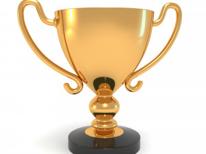 goldedn champion cup winner Modelo 3D