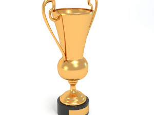 golden champion cup winner 2 3D Model