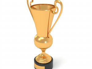 golden champion cup winner 2 3D Model