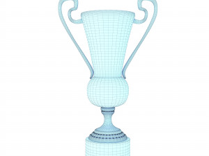 golden champion cup winner 2 3D Model