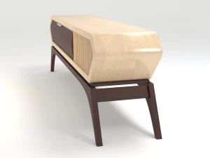 retro cupboard 3D Model