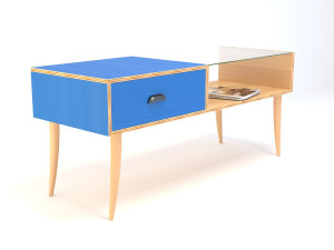 retro cupboard 3 Modello 3D