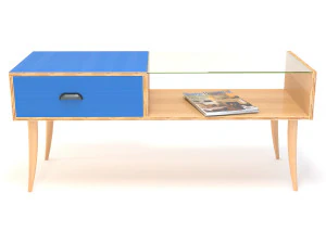 Retro-Schrank 3 3D Modell