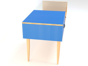 retro cupboard 3 Modelo 3D