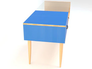 Retro-Schrank 3 3D Modell