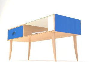 Retro-Schrank 3 3D Modell