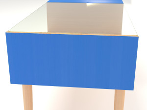 retro cupboard 3 Modelo 3D