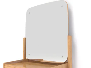 retro cupboard with mirror5 3D Model