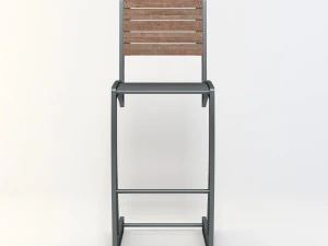 retro chair 2 3D Model